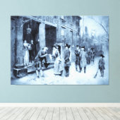 Leinwand "Weihnachtsabend in der Kolonialzeit" (Insitu (Holzboden))