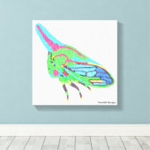 Leinwand (weiß) - Eichenbaum (Insitu (Holzboden))