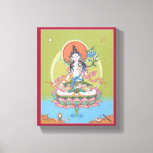 LEINWAND - White Tara