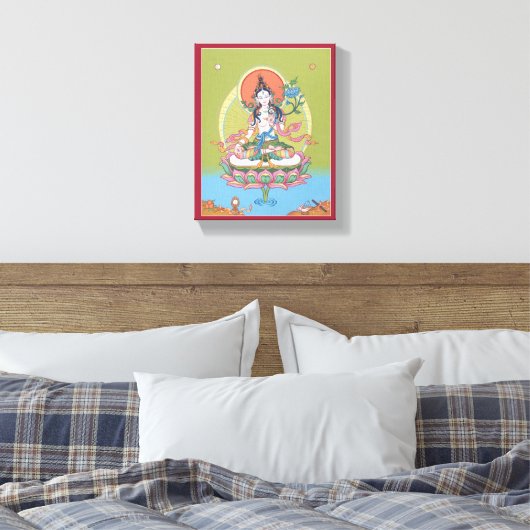 LEINWAND - White Tara (Insitu (Schlafzimmer))