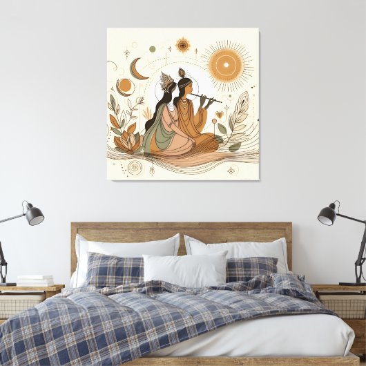 Leinwand Wine tasting in der Fattoria  (Insitu (Schlafzimmer))