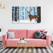 Leinwand Winter Buck Art (Insitu (Wohnzimmer))