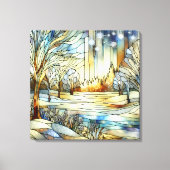 Leinwand Winter Fantasy Art (Vorderseite)