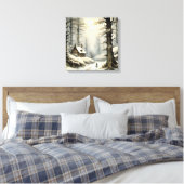Leinwand Winter Retreat Art (Insitu (Schlafzimmer))