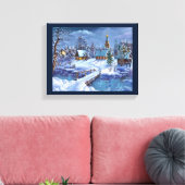 Leinwand Winterlandschaft Kunst (Insitu (Wohnzimmer))