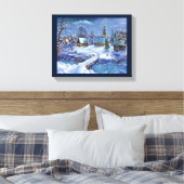 Leinwand Winterlandschaft Kunst (Insitu (Schlafzimmer))
