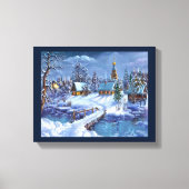 Leinwand Winterlandschaft Kunst (Vorderseite)