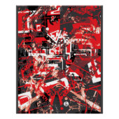 Leinwand (Woboco die Tormenton Techno! Besiegt!) Poster (Vorderseite)