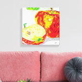 Leinwand Wrap / Apple a Day (Insitu (Wohnzimmer))