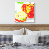 Leinwand Wrap / Apple a Day (Insitu (Schlafzimmer))