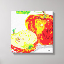 Leinwand Wrap / Apple a Day