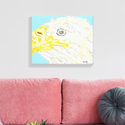 Leinwand wrap den Adler (Insitu (Wohnzimmer))