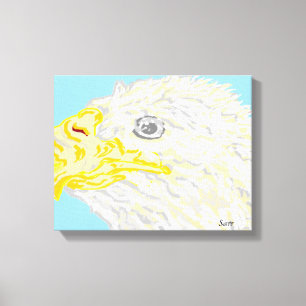 Leinwand wrap den Adler