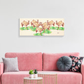 Leinwand Wrap: Hot Day in the Wüste (Insitu (Wohnzimmer))