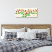 Leinwand Wrap: Hot Day in the Wüste (Insitu (Schlafzimmer))