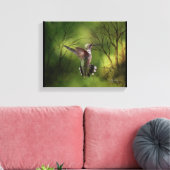 Leinwand Wrap Hummingbird im Flug (Insitu (Wohnzimmer))