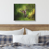Leinwand Wrap Hummingbird im Flug (Insitu (Schlafzimmer))