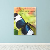 Leinwand-Wrap/Kostenlose Einstellung Leinwanddruck (Insitu (Holzboden))