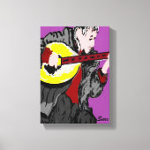 Leinwand Wrap/Musiker (Vorderseite)