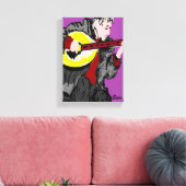 Leinwand Wrap/Musiker (Insitu (Wohnzimmer))