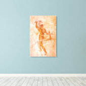 Leinwand Wrap - Roman Fresco, Ancient Pompeii, Ita (Insitu (Holzboden))