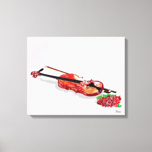 Leinwand Wrap / Soft Music (Vorderseite)