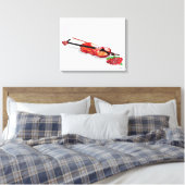 Leinwand Wrap / Soft Music (Insitu (Schlafzimmer))