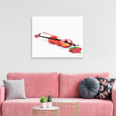 Leinwand Wrap / Soft Music (Insitu (Wohnzimmer))