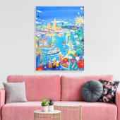 Leinwand Wrap: Tagesausflug nach Truro (Insitu (Wohnzimmer))