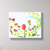 Leinwand Wrap: Wilde Blume (Vorderseite)