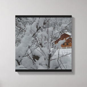 Leinwand X12 der Derry Winter-Ranch-12