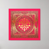 Leinwand-Yoga Leinwanddruck (Vorderseite)