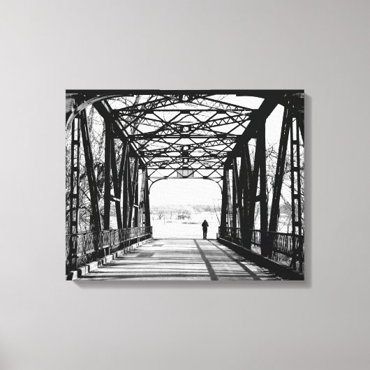 Leinwand zu Fuß (Vorderseite)