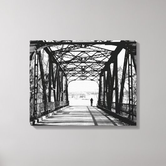 Leinwand zu Fuß (Vorderseite)