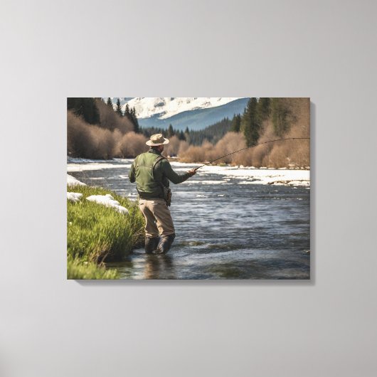 Leinwand zum Angeln (Vorderseite)