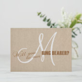 Leinwand zum Hochzeitsring Einladung (Stehend Vorderseite)