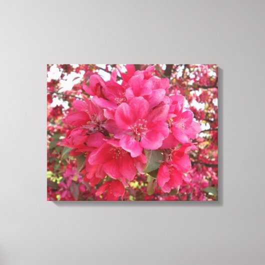Leinwand zur Blume im Frühjahr (Vorderseite)