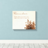 Leinwand zur Erinnerung. (Insitu (Holzboden))