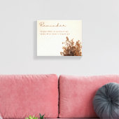 Leinwand zur Erinnerung. (Insitu (Wohnzimmer))