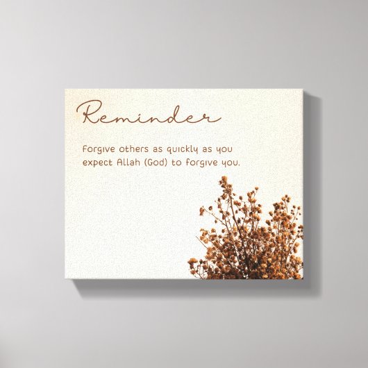 Leinwand zur Erinnerung. (Vorderseite)