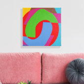Leinwandbild 'Ruhe' Leinwanddruck (Insitu (Wohnzimmer))