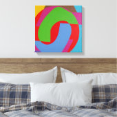 Leinwandbild 'Ruhe' Leinwanddruck (Insitu (Schlafzimmer))