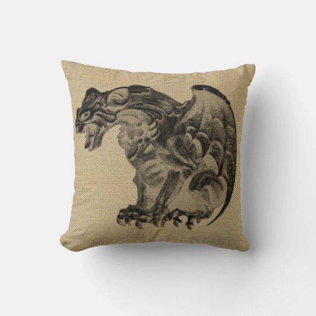 Leinwandblick Halloween-Kissen Kissen (Vorderseite)