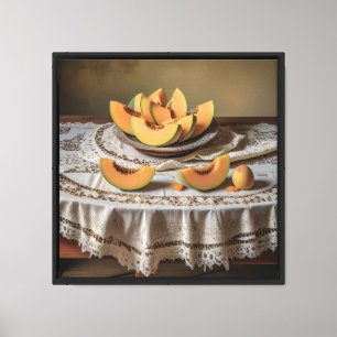 Leinwanddruck 40,6cm x 40,6cm Cantalope