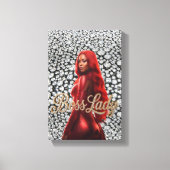 Leinwanddruck Boss Lady (Vorderseite)