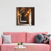 Leinwanddruck (Burgkorridor-2) (Insitu (Wohnzimmer))