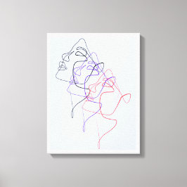 Leinwanddruck 'Echoes of Emotion'