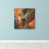 Leinwanddruck (Exotica-3) (Insitu (Holzboden))