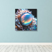 Leinwanddruck (Fire Opal-4) (Insitu (Holzboden))