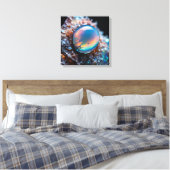 Leinwanddruck (Fire Opal-4) (Insitu (Schlafzimmer))